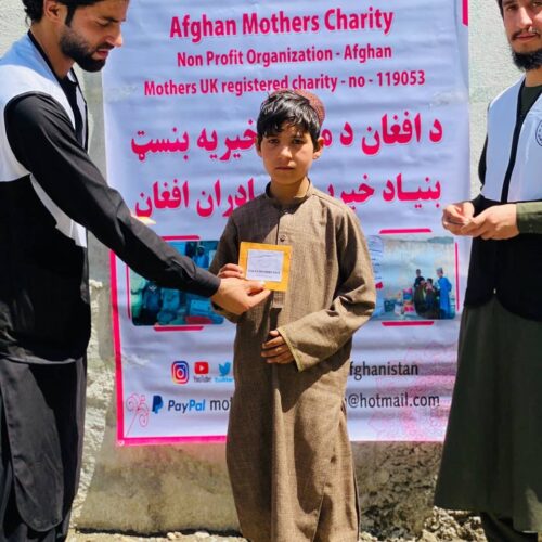 Zakat distribution in Afghanistan