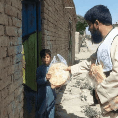 Bread aid Distribution MOA Afghanistan