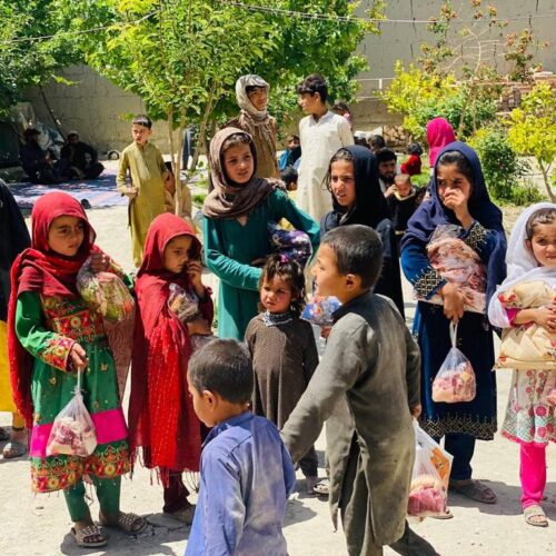 Child Eid Gift Afghanistan